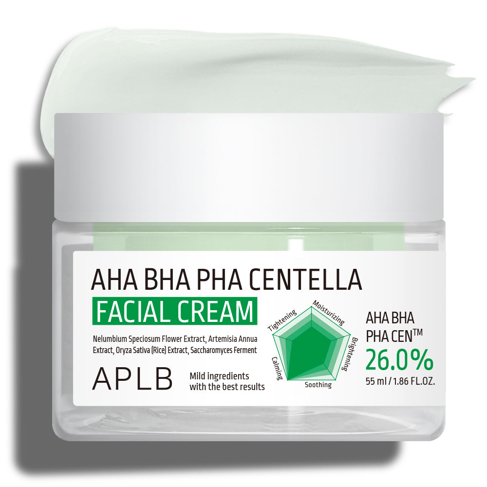 Crema exfolianta si calmanta APLB Aha Bha Pha Centella Facial Cream