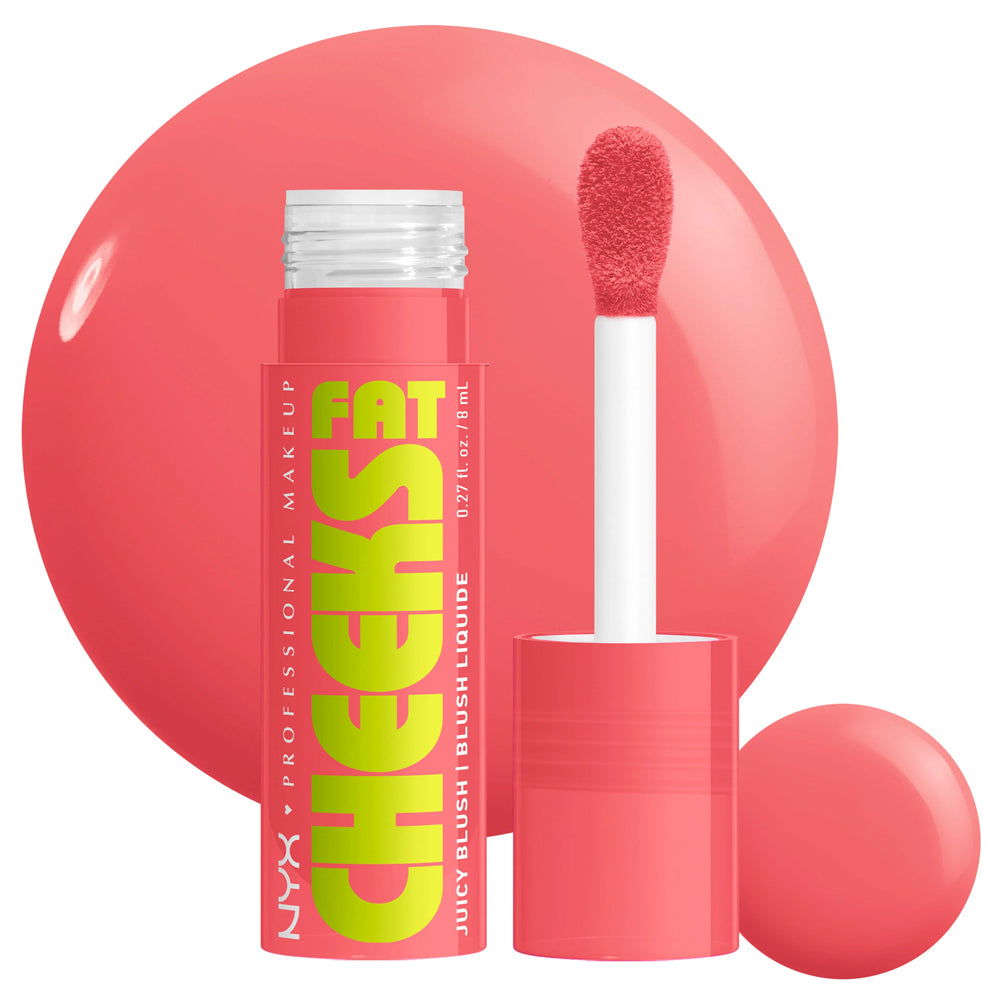 Blush Lichid NYX Professional Makeup Fat Cheeks Juicy Liquid Blush 02 Fig Fizz