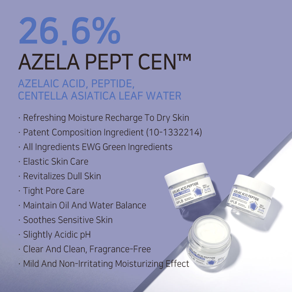 Ser facial cu Acid Azelaic si Peptide APLB Ampoule Serum