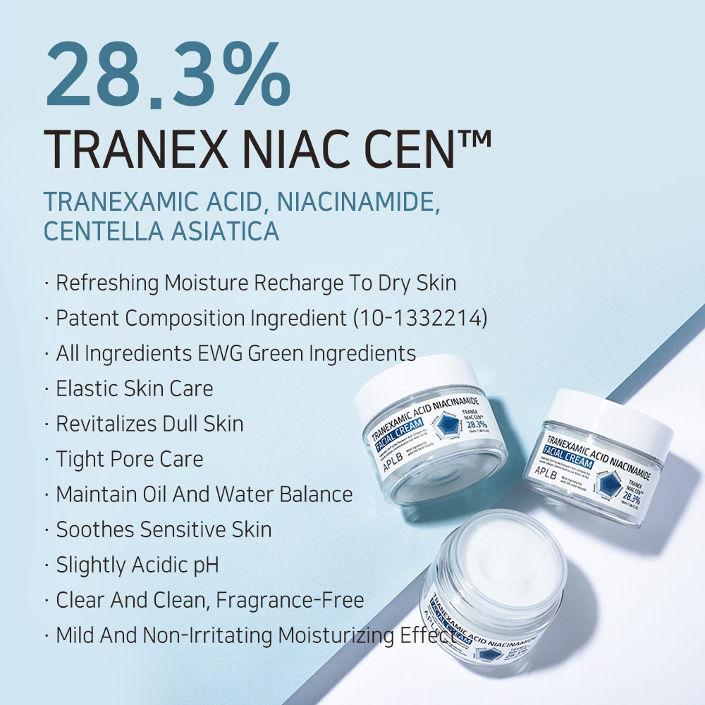 Crema pete post-acneice APLB Tranexamic Acid Niacinamide Facial Cream