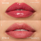Lip gloss hidratant NYX Professional Makeup Lip IV Hydrating Gloss Stain Bubblegum Burst