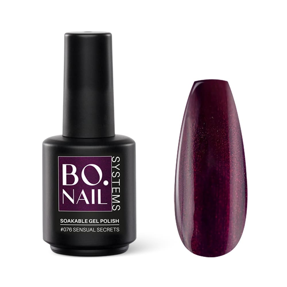 Oja Semipermanenta BO.NAIL Soakable Gel Polish #076 Sensual Secrets