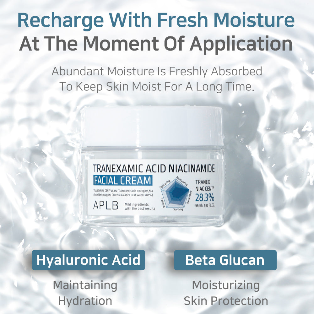 Crema pete post-acneice APLB Tranexamic Acid Niacinamide Facial Cream