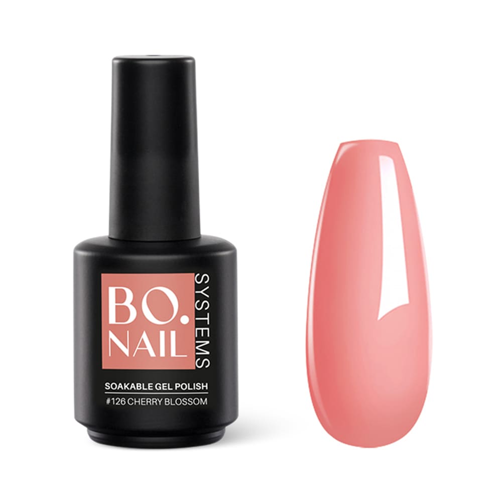 Oja Semipermanenta BO.NAIL Soakable Gel Polish #126 Cherry Blossom