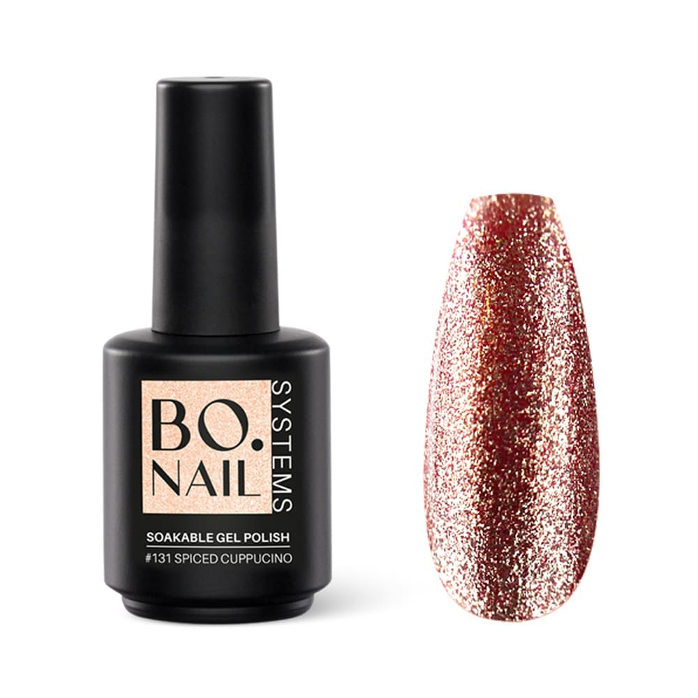 Oja Semipermanenta BO.NAIL Soakable Gel Polish #131 Spiced Cuppucino