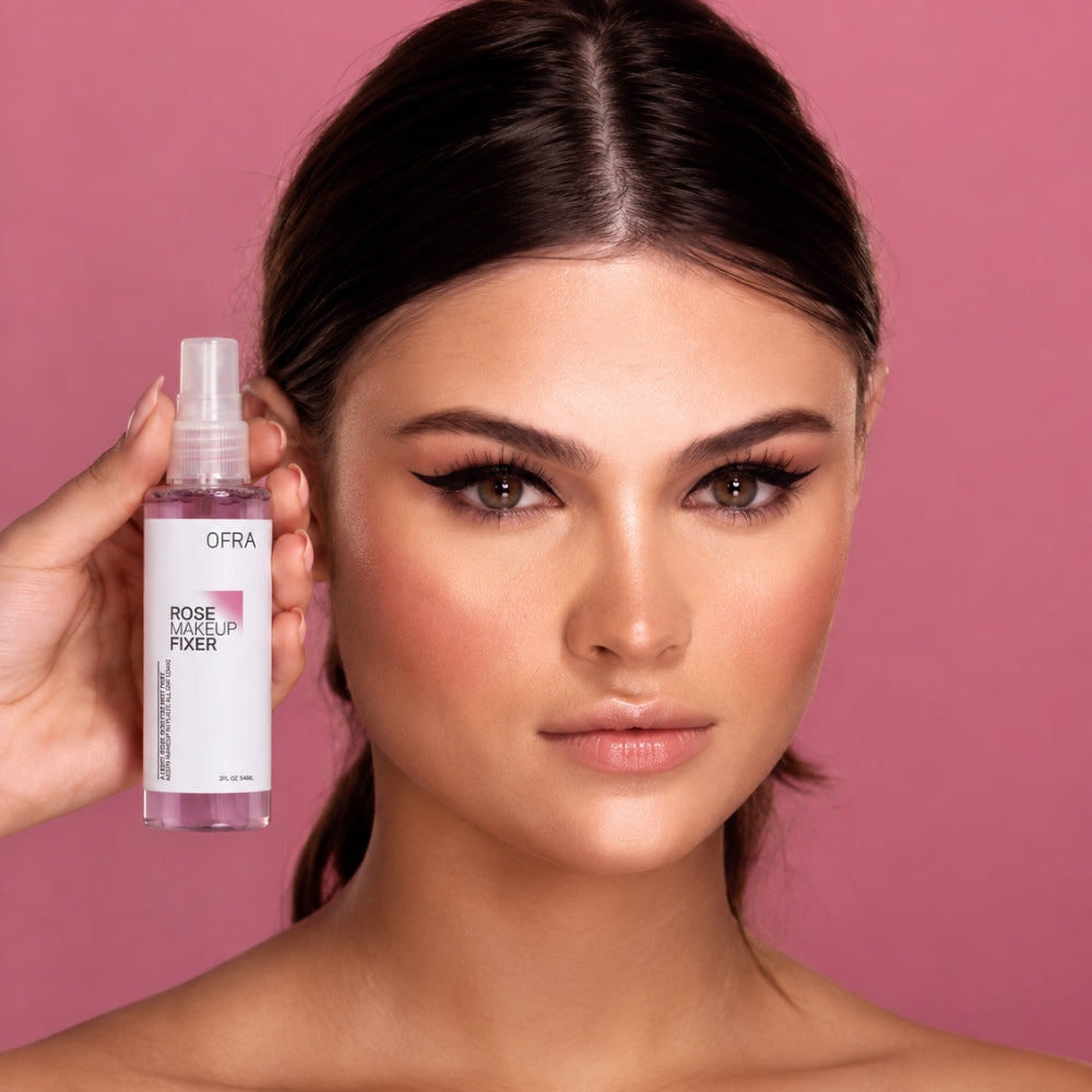 Spray de fixare mini OFRA Makeup Fixer Rose