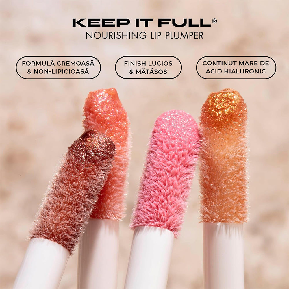 Gloss cu efect de volum Milani Keep It Full Nourishing Lip Plumper