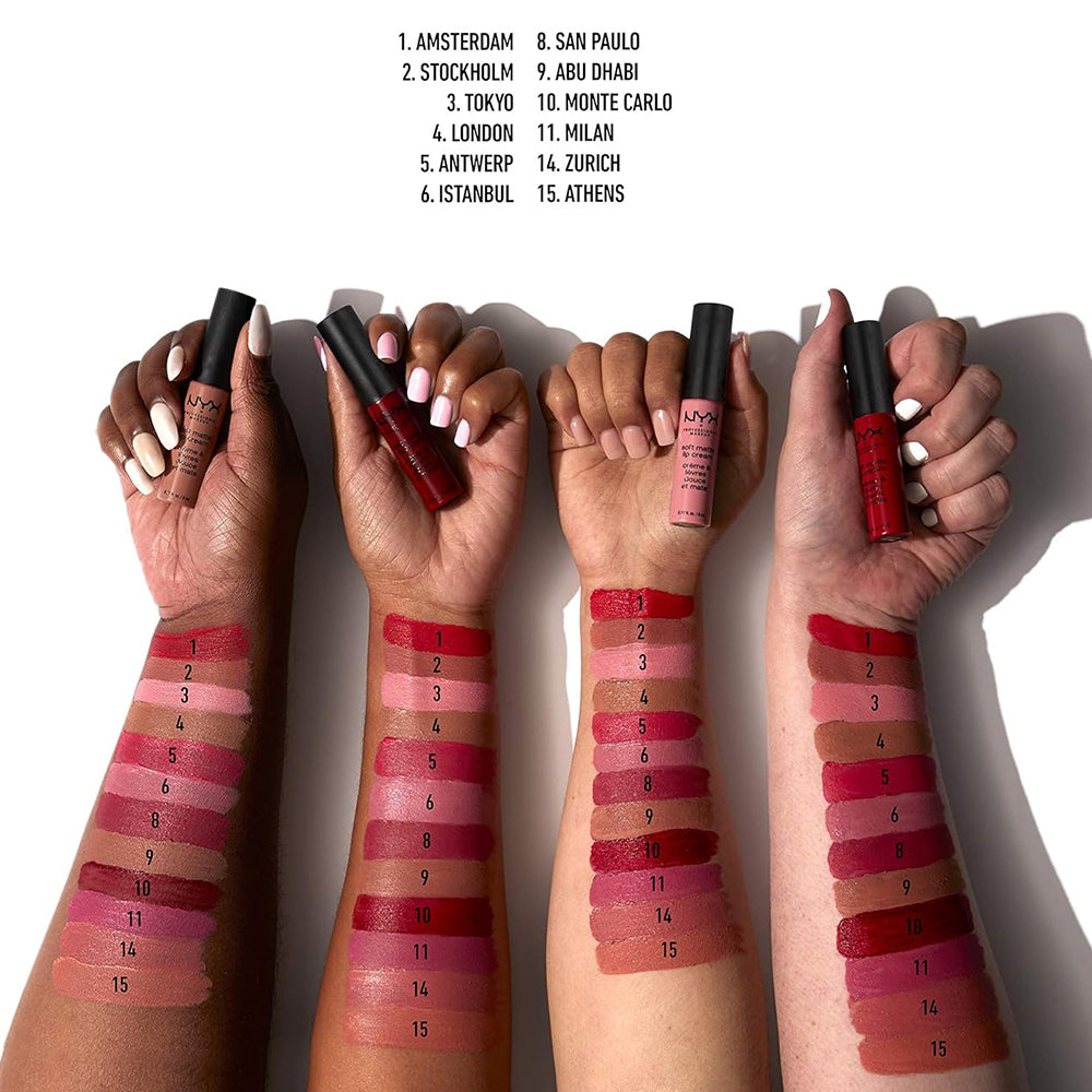 Ruj Mat NYX Professional Makeup Soft Matte Lip Cream