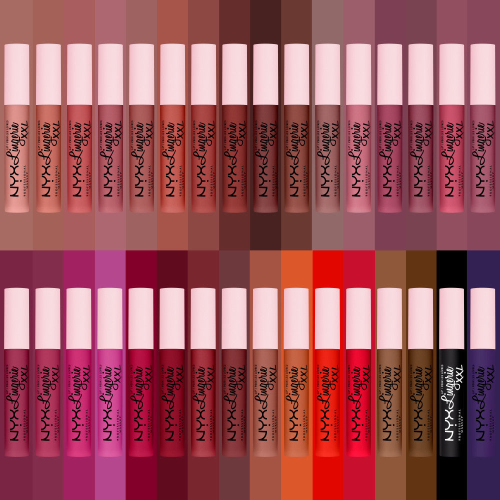 Ruj lichid mat NYX Professional Makeup Lip Lingerie XXL
