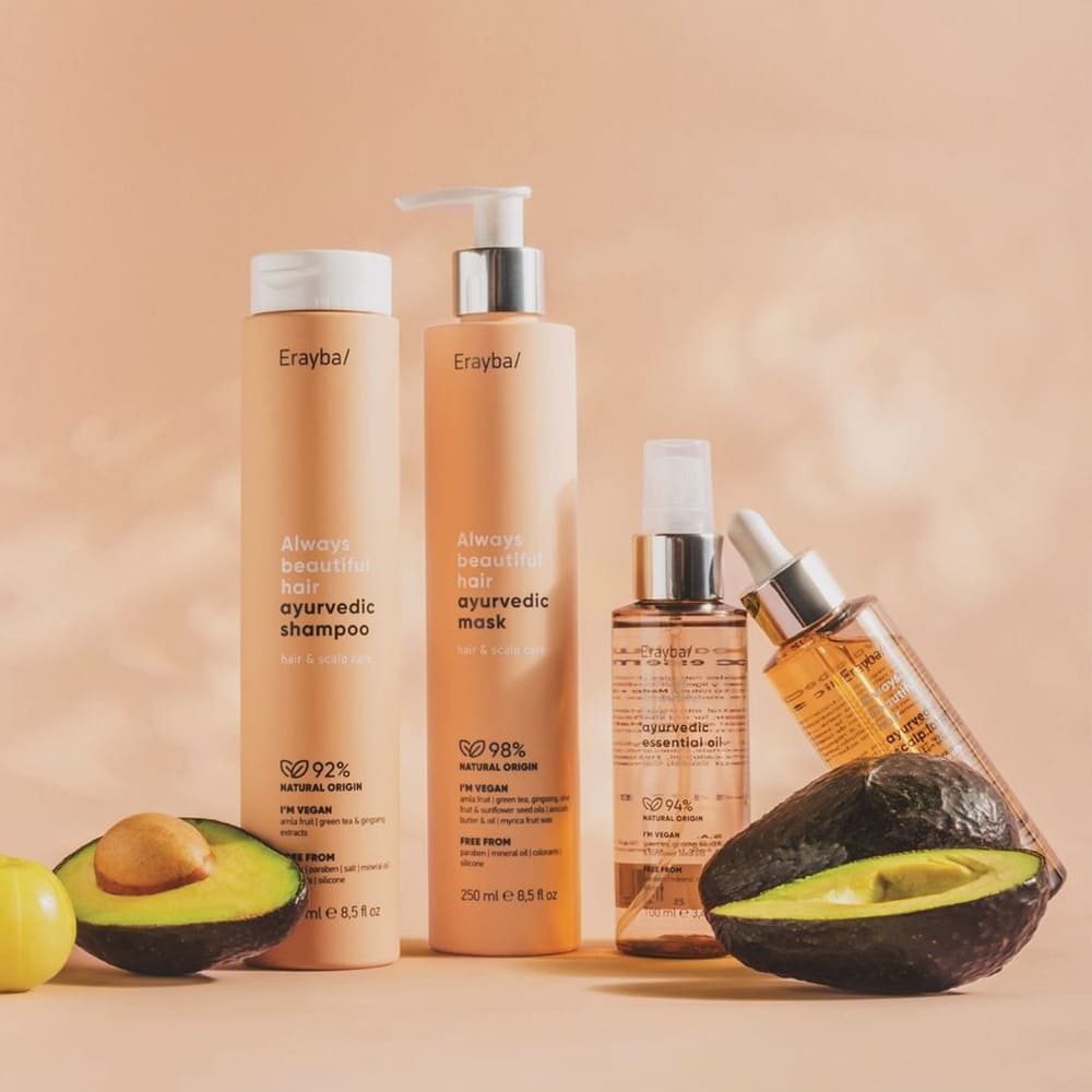 Șampon revitalizant pentru scalp și păr Erayba ABH Ayurvedic Shampoo 1000 ml