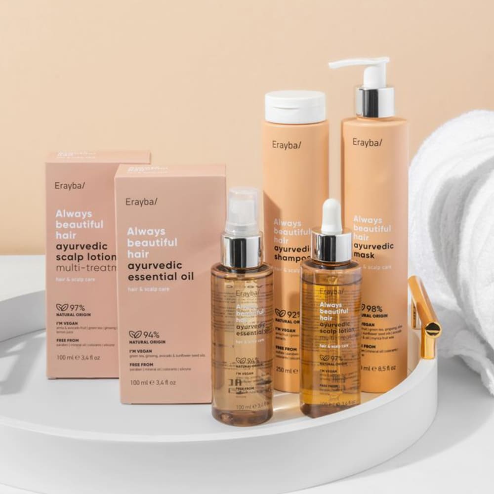 Șampon revitalizant pentru scalp și păr Erayba ABH Ayurvedic Shampoo 1000 ml