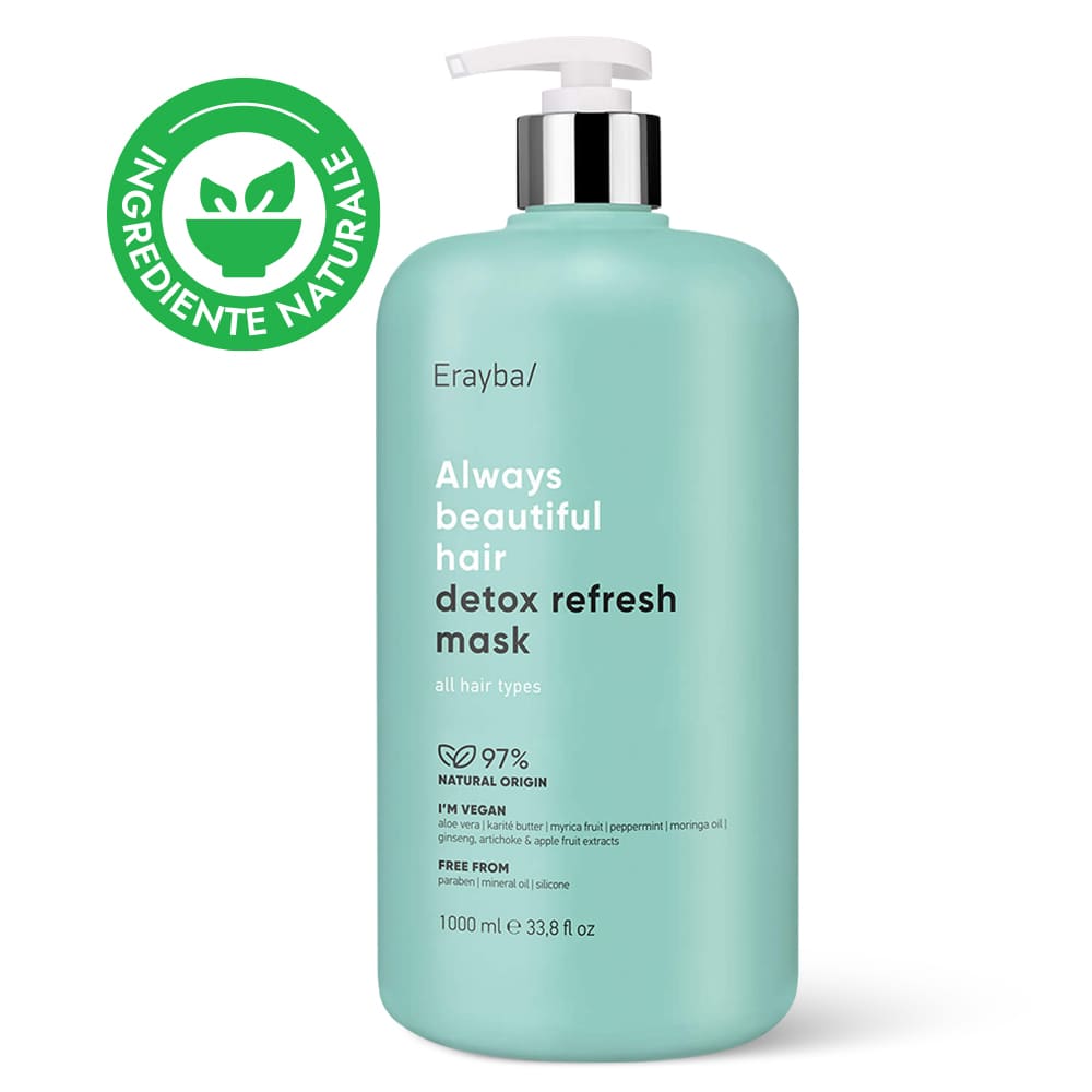 Mască detoxifiantă și revitalizantă pentru păr ERAYBA ABH Detox Refresh Mask 1000 ml