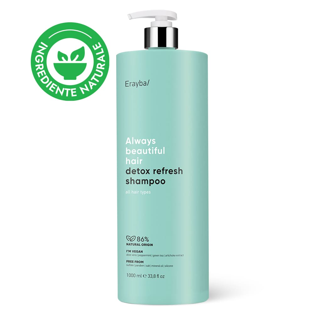 Sampon Detoxifiant & Revitalizant pentru Par ERAYBA ABH Detox Refresh Shampoo 1000 ml