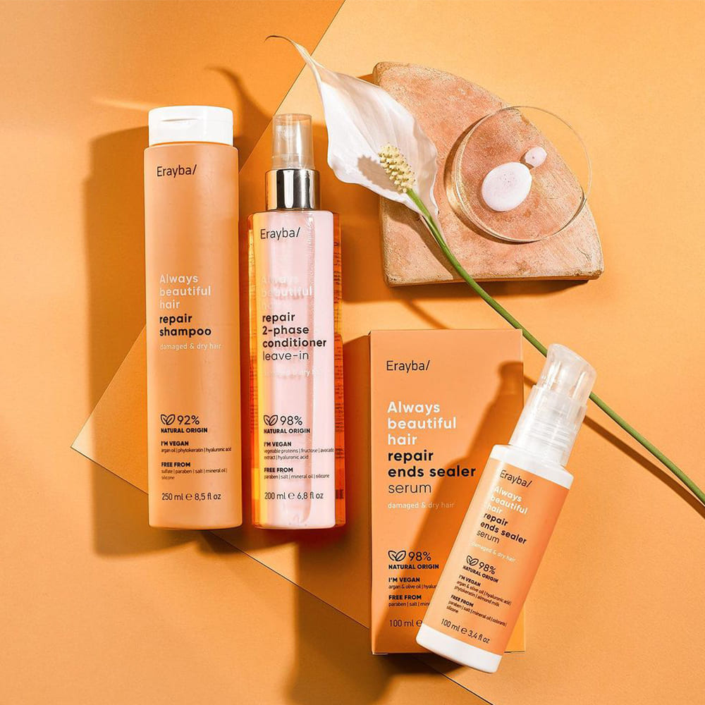 Mască Profesională Reparatoare pentru Păr Deteriorat Erayba ABH Repair Mask 250 ml