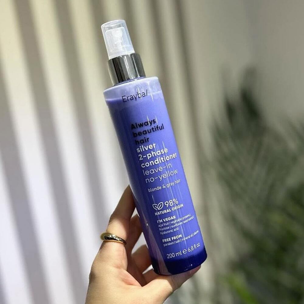 Balsam pentru Neutralizarea Tonurilor Galbene Erayba ABH Silver 2 phase 200 ml