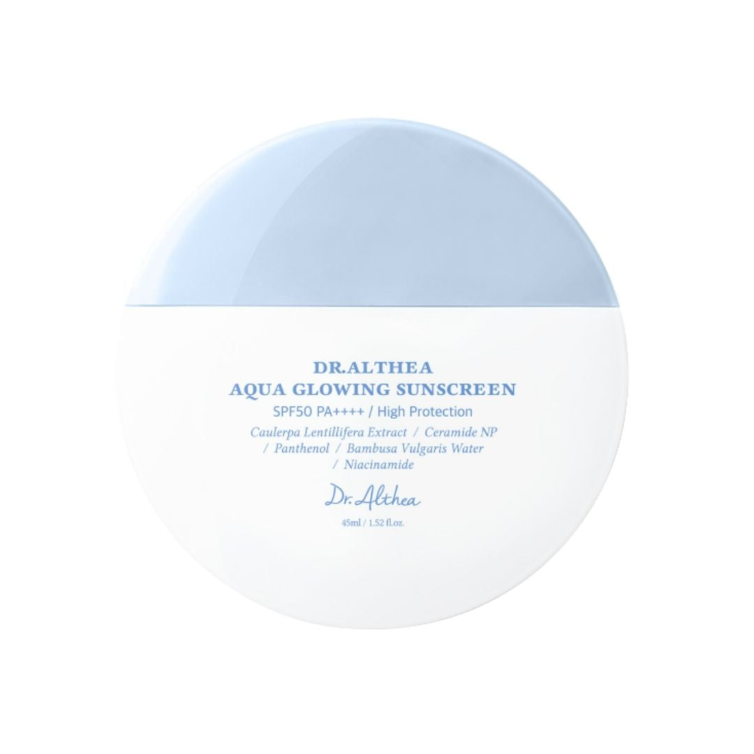 Cremă cu protecție solară hidratantă și iluminatoare Dr. Althea Aqua Glowing Sunscreen