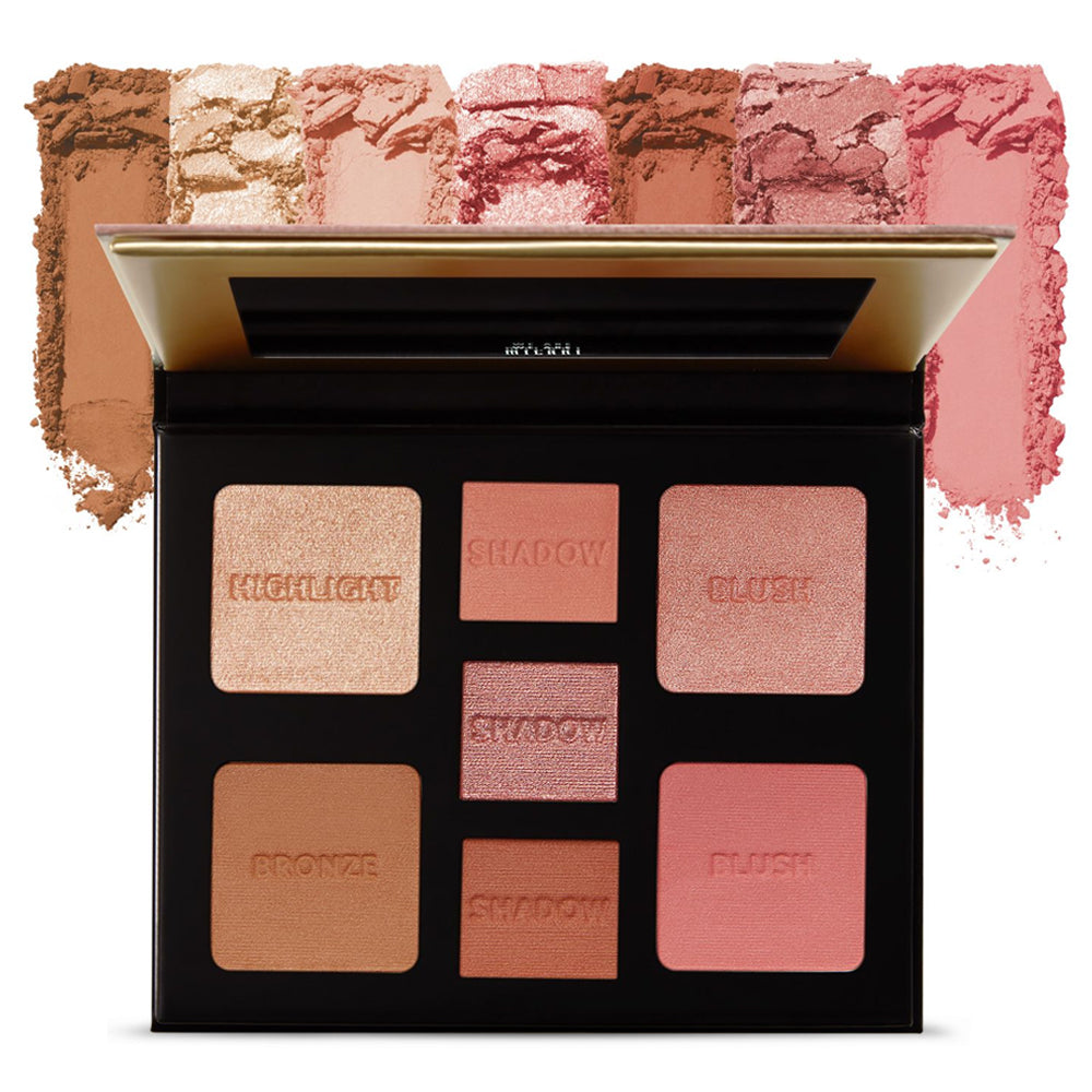 Paletă machiaj Milani All-Inclusive Eye - Cheek & Face Palette Light to Medium