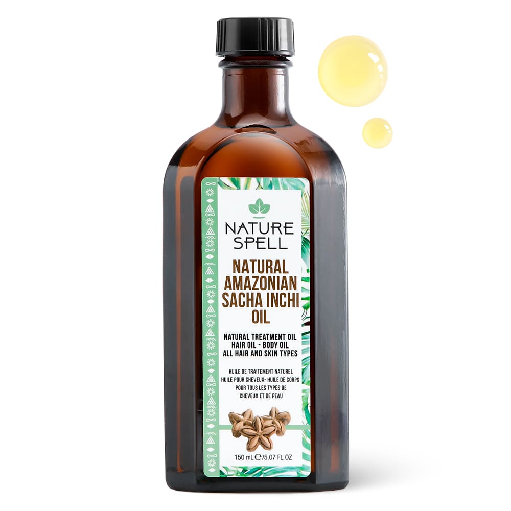 Ulei reparator pentru păr uscat și deteriorat Nature Spell Natural Amazonian Sacha Inchi Oil