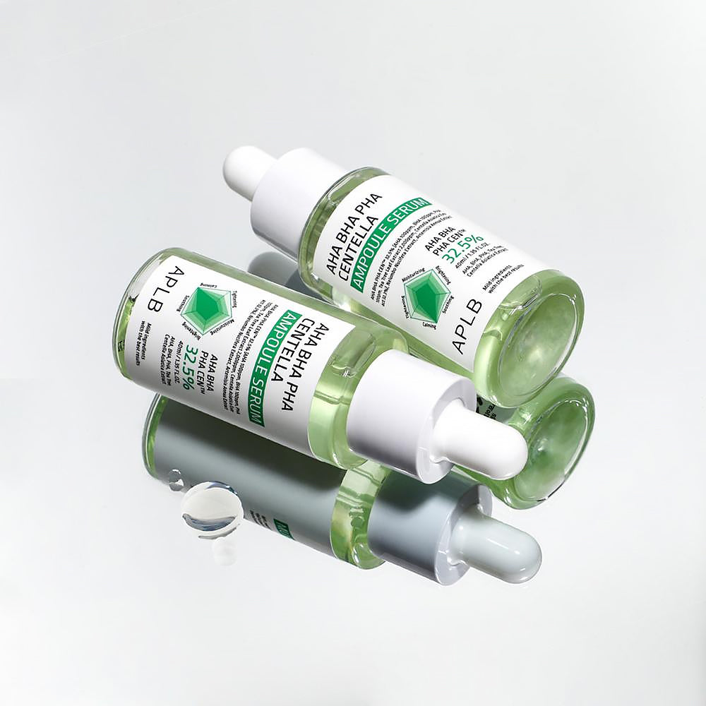 Ser calmant si exfoliant APLB Aha Bha Pha Centella Ampoule Serum