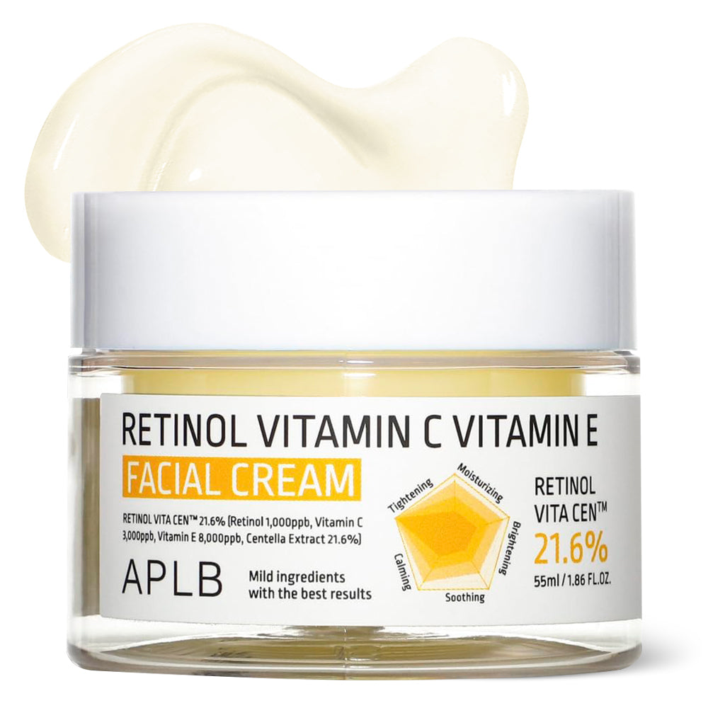 Crema de Fata cu Retinol, Vitamina C si Vitamina E APLB  Facial Cream