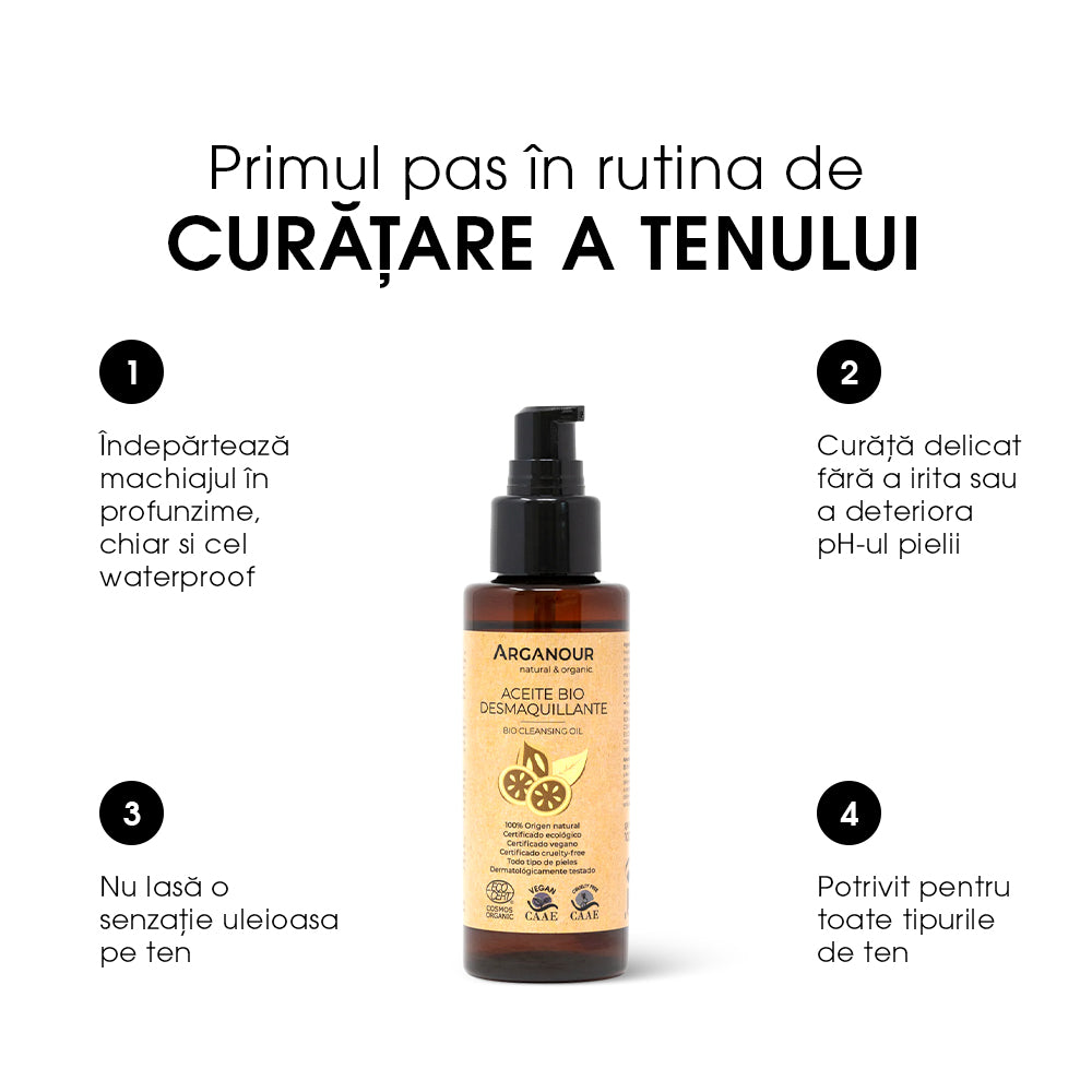 Ulei BIO Demachiant Arganour Aceite Desmaquillante