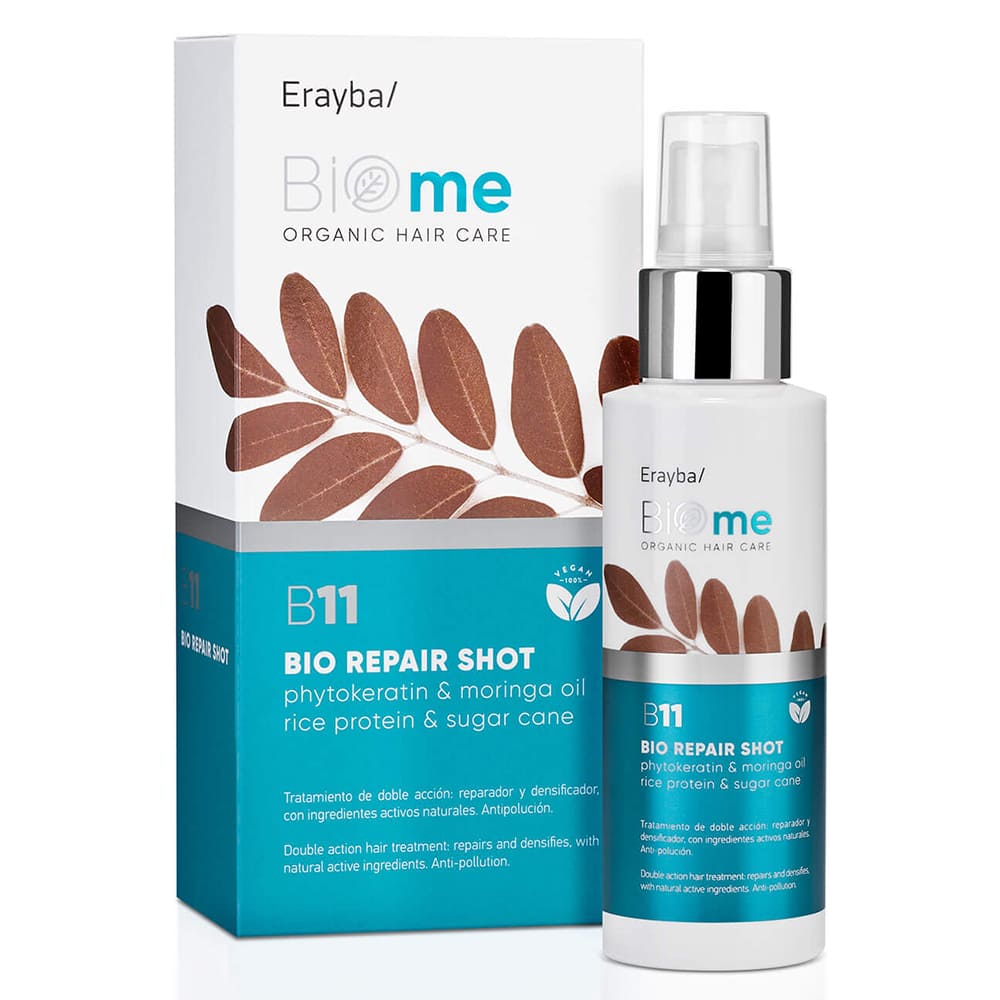 Tratament reparator pentru păr cu acțiune dublă Erayba B11 BioMe Bio Repair Shot