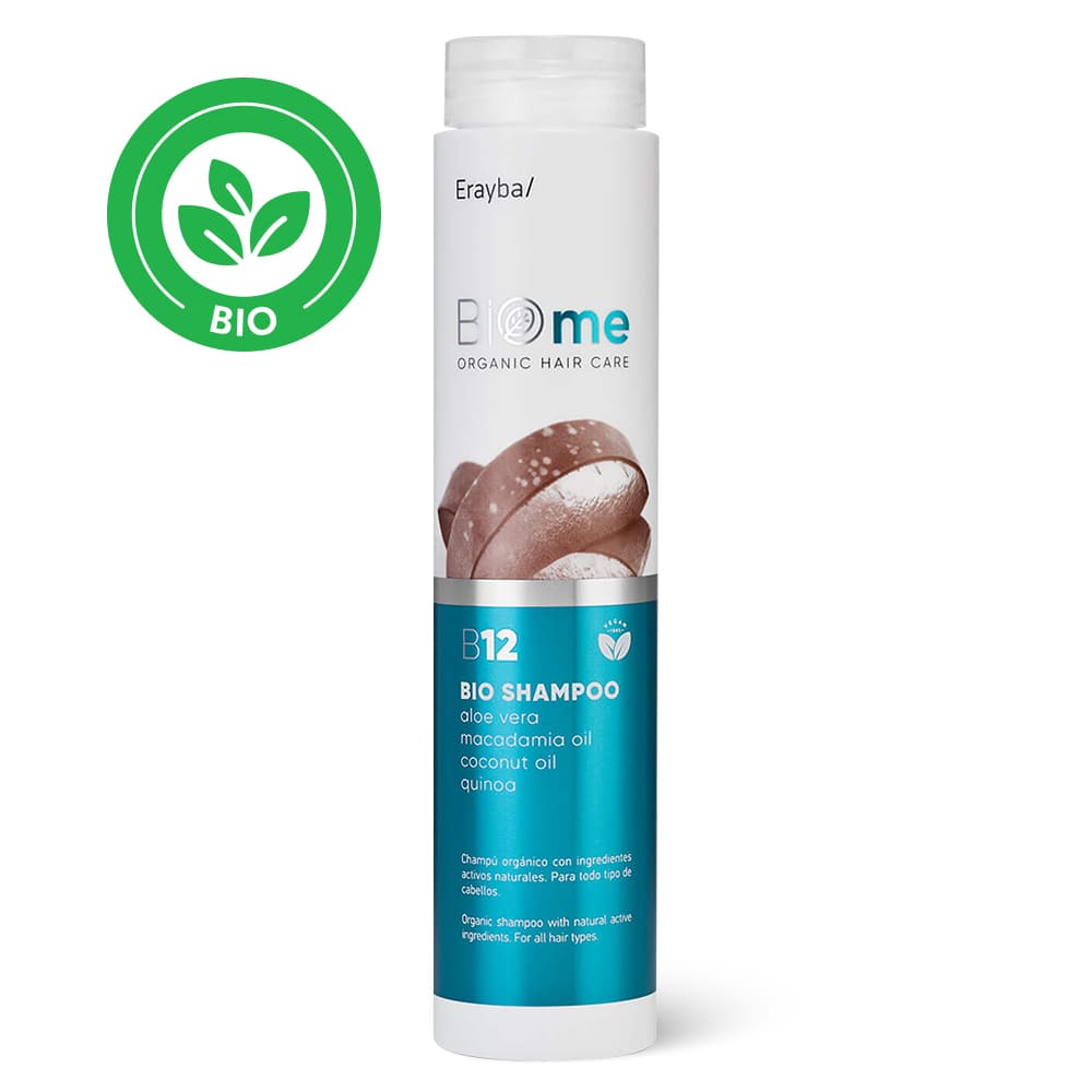 Șampon reparativ și nutritiv pentru păr deteriorat Erayba B12 BioMe Bio Shampoo 250 ml