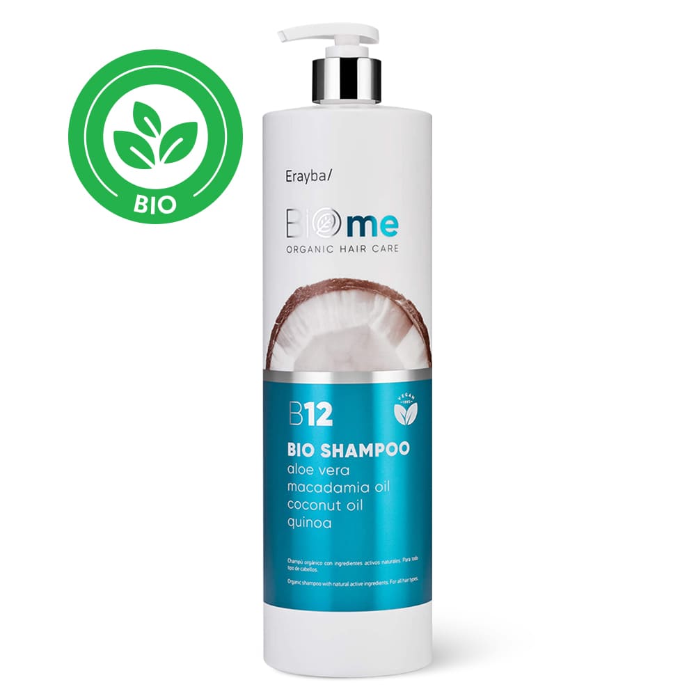 Șampon reparativ și nutritiv pentru păr deteriorat Erayba B12 BioMe Bio Shampoo 1000 ml