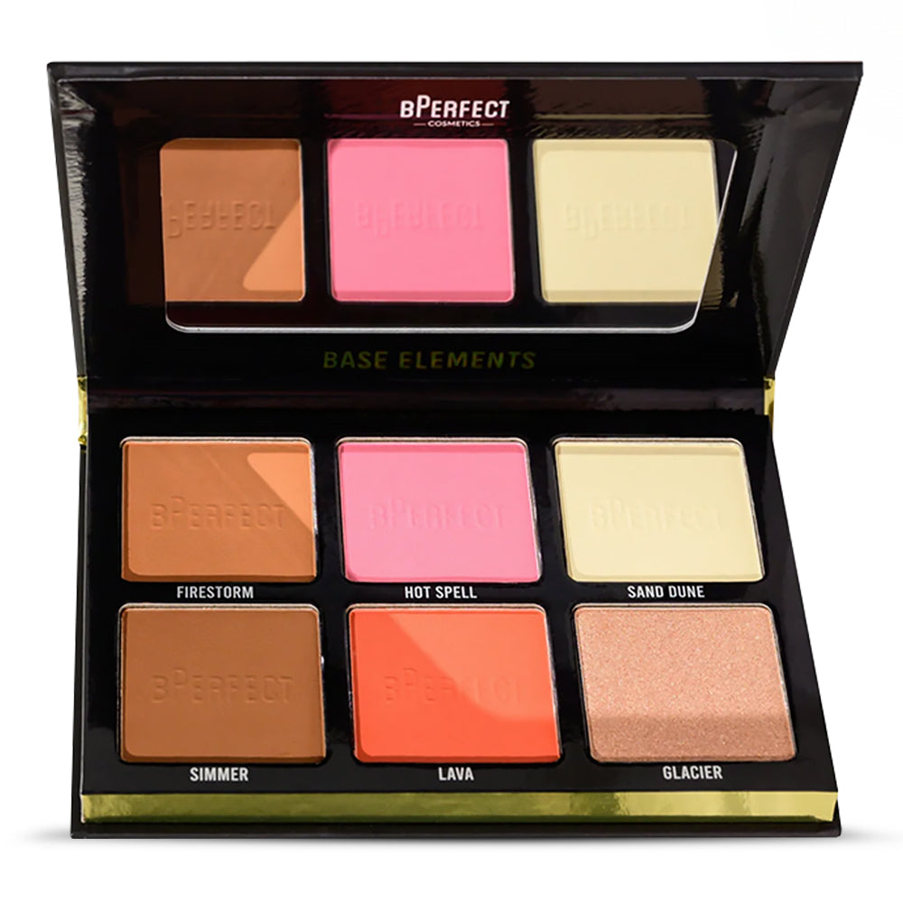 Paleta pentru Conturarea Fetei BPerfect Base Elements - The Complexion Edit Palette