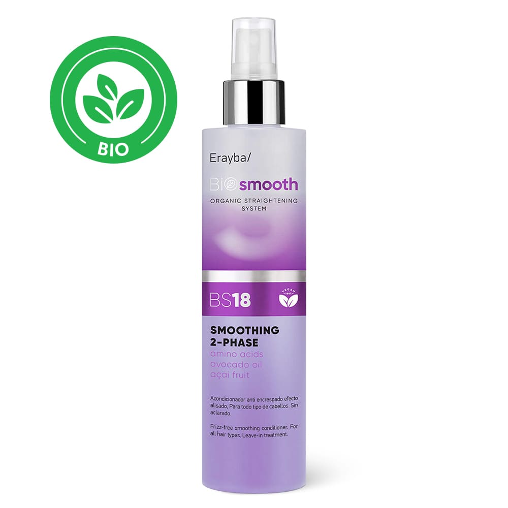 Balsam pentru netezirea părului Erayba Bio Smooth BS18 Smoothing 2 phase 200 ml