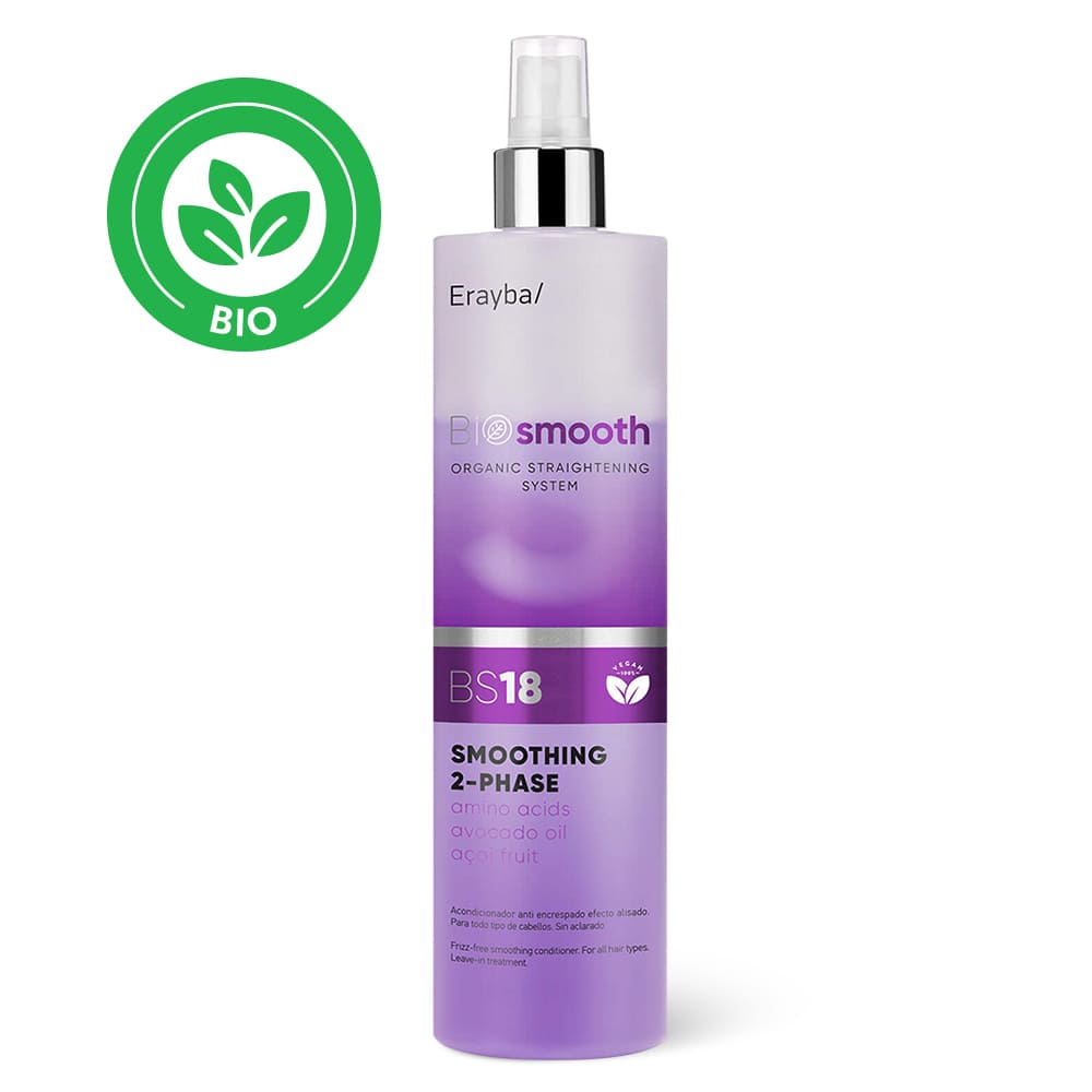 Balsam pentru netezirea părului Erayba Bio Smooth BS18 Smoothing 2 phase 500 ml