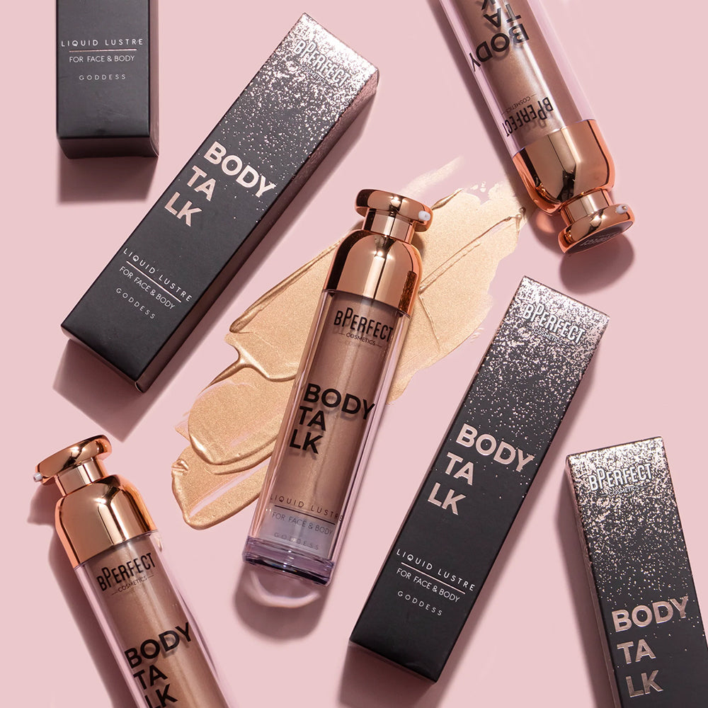 Iluminator Lichid pentru Fata si Corp BPerfect BodyTalk Liquid Luster