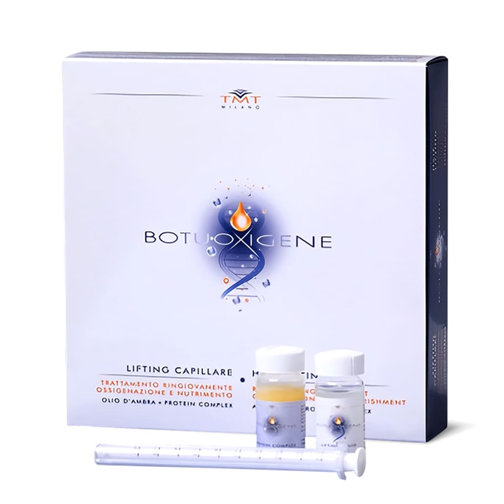 Tratament profesional reparator și hrănitor pentru păr sensibilizat TMT Milano BotuOxigene Hair Lifting