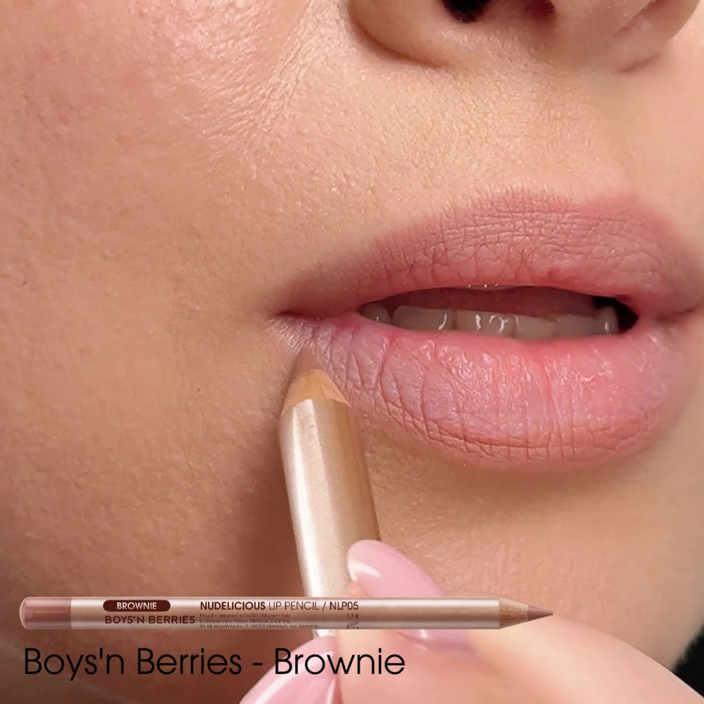 Creion Buze Boys`n Berries Nudelicious Lip Pencil Brownie
