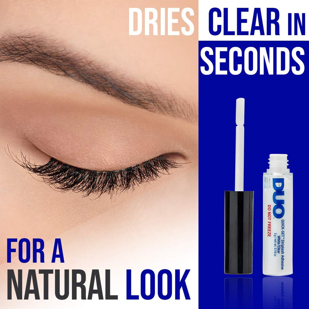 Adeziv cu Uscare Rapida DUO Brush-On Quick Set Striplash Adhesive 5g