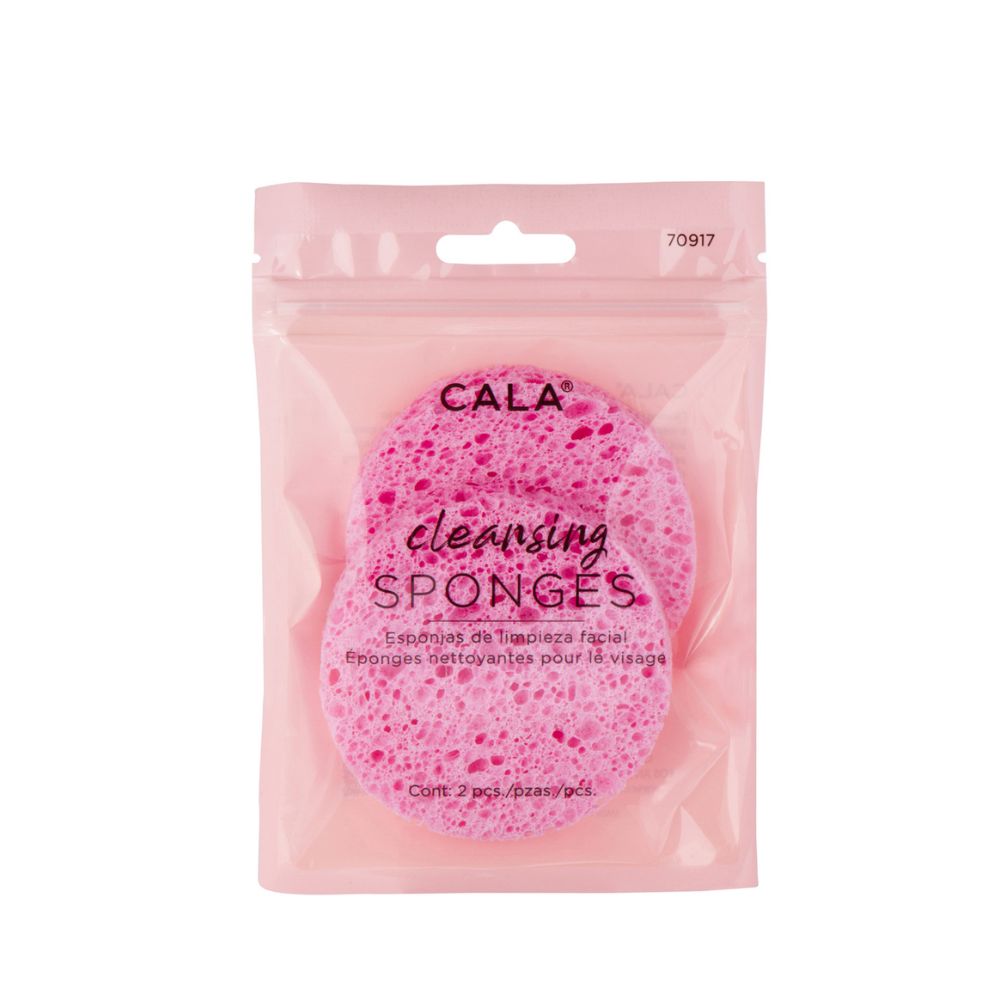 Buretei din Celuloza pentru Curatare CALA Pink Cellulose Cleansing Sponge