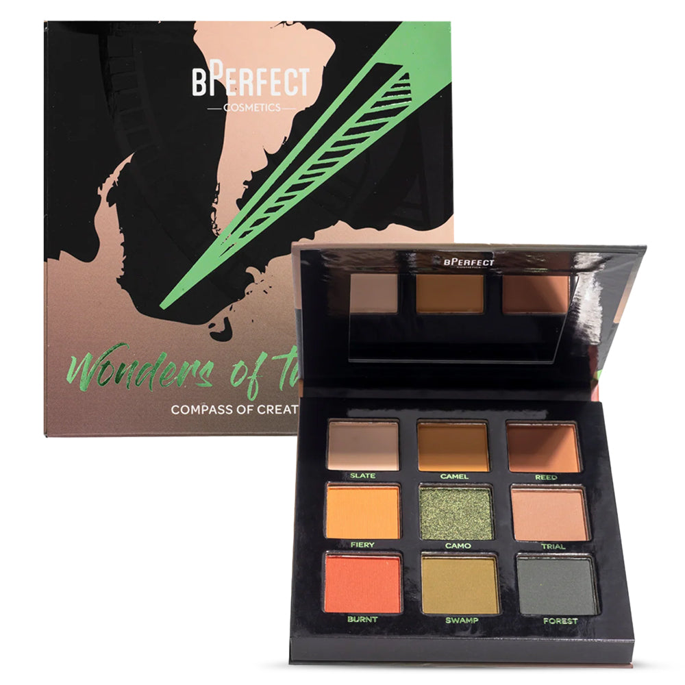 Paleta de Farduri BPerfect Compass of Creativity Vol II Wonders of the West