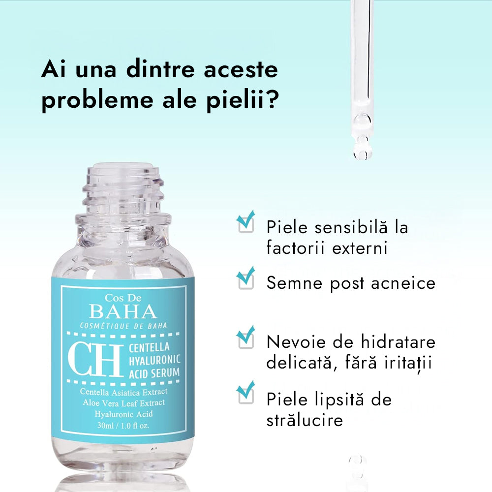 Ser cu Centella Asiatica Cos De Baha CH Centella Serum 30 ml