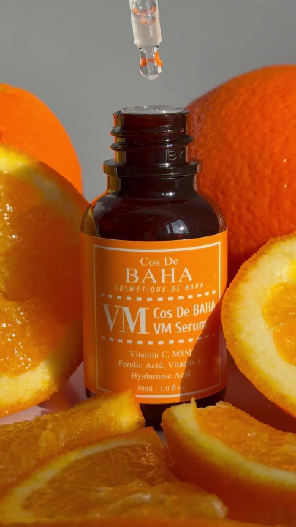 Ser cu Vitamina C 10% si MSM 3% (Metilsulfonilmetan) - Cos DE BAHA Vitamin C MSM Serum VM