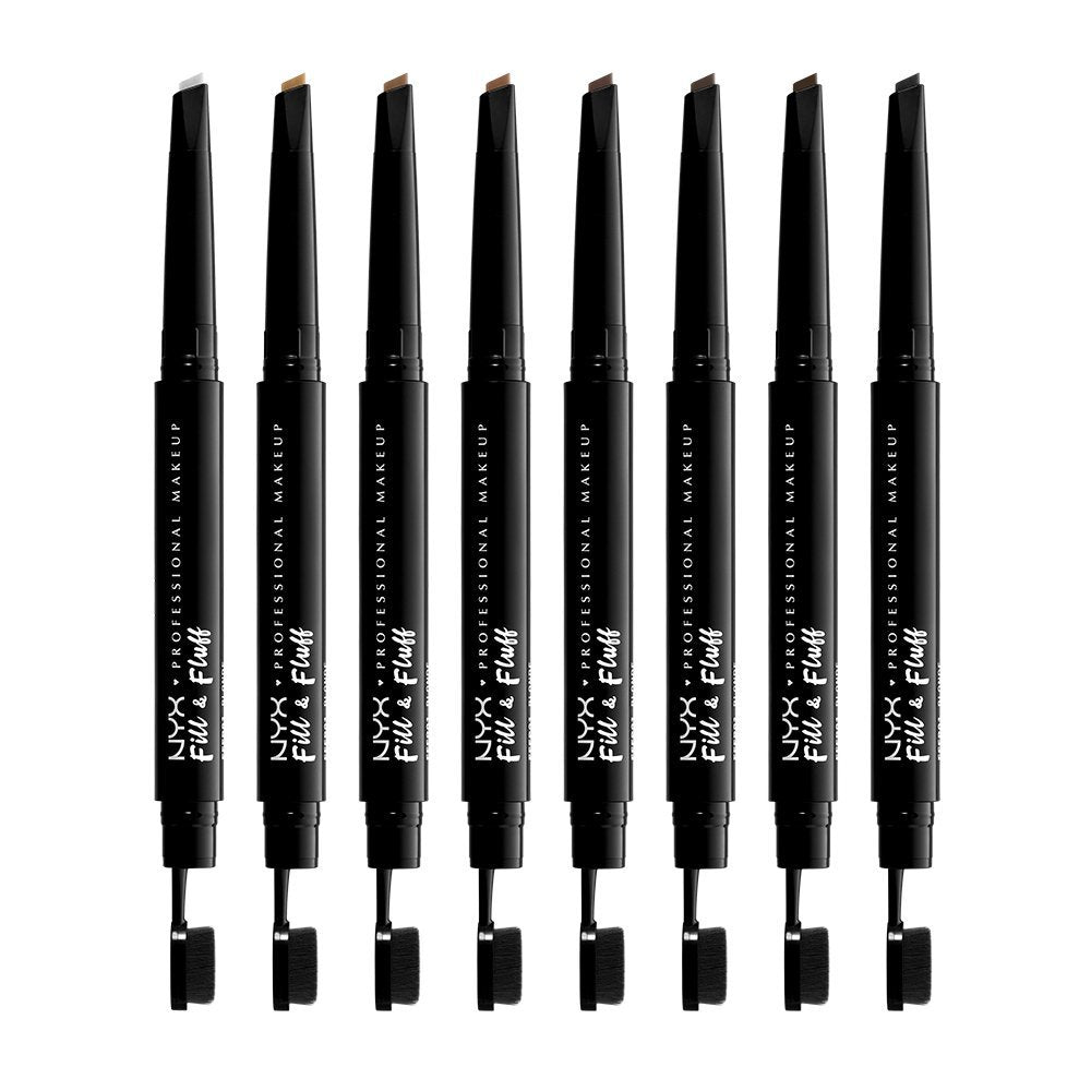 Creion 2 in 1 NYX Professional Makeup Fill & Fluff Eyebrow Pomade Pencil