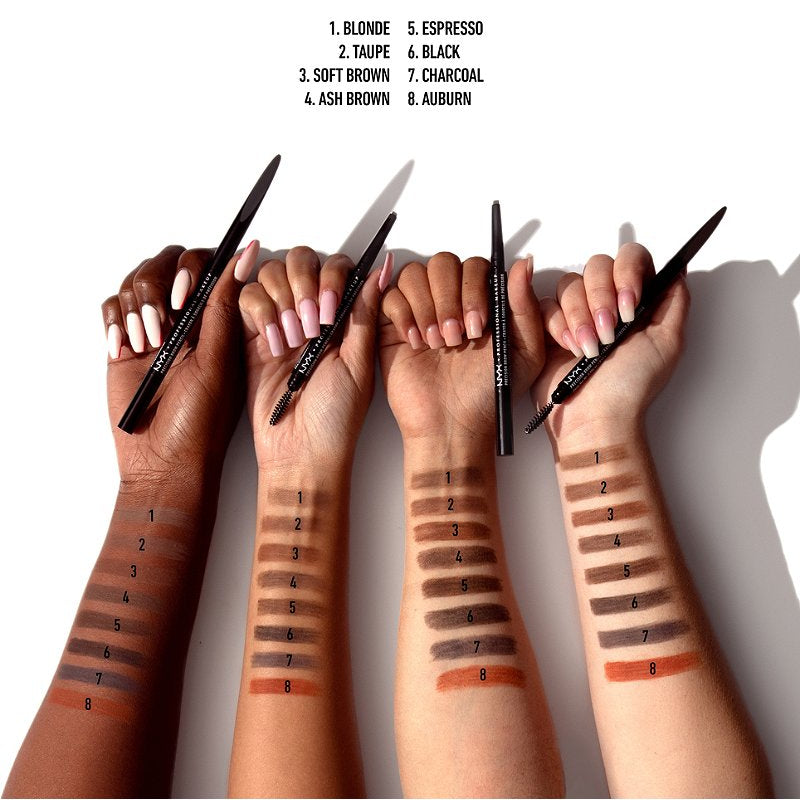 Creion sprancene NYX Professional Makeup Precision Brow Pencil