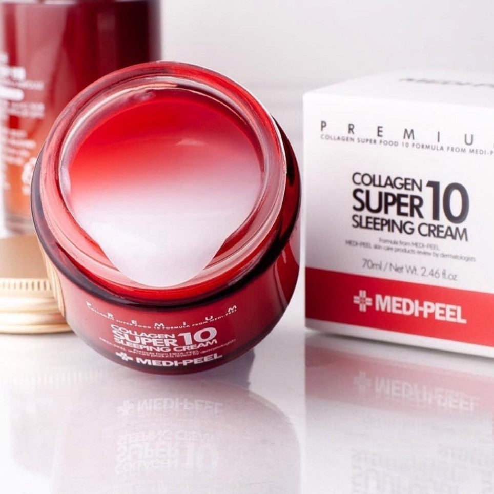 Crema cu Colagen pentru Noapte Medi-Peel Collagen Super 10 Sleeping Cream
