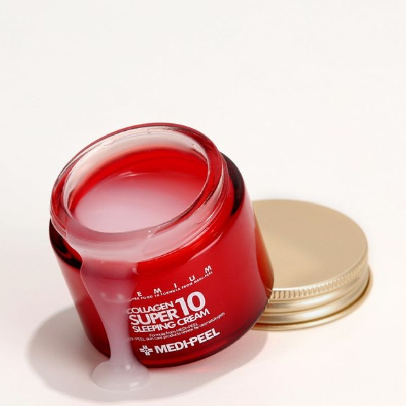 Crema cu Colagen pentru Noapte Medi-Peel Collagen Super 10 Sleeping Cream