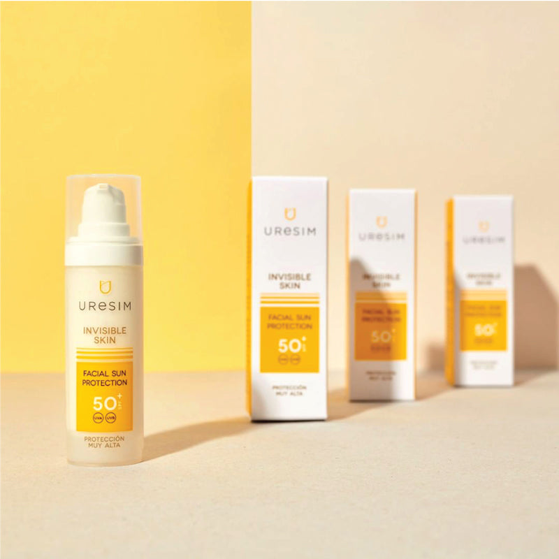 Crema cu Protectie Solara URESIM Invisible Skin Facial SPF50
