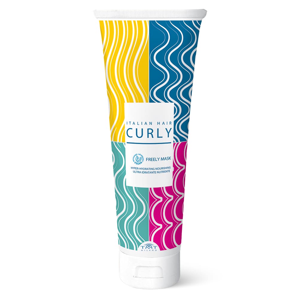 Mască profesională intens hidratantă pentru părul creț TMT Milano Curly Freely Mask