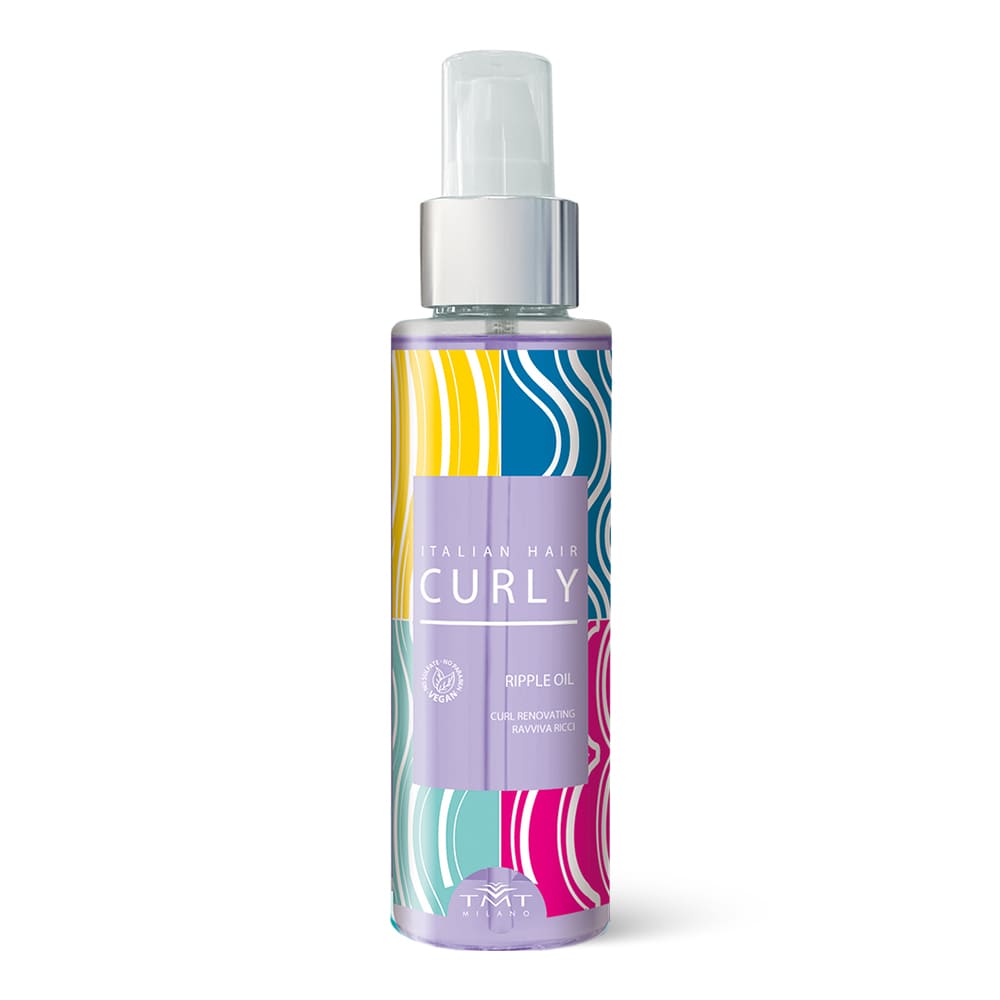 Ulei pentru părul creț deteriorat și fragil TMT Milano Curly Ripple Oil