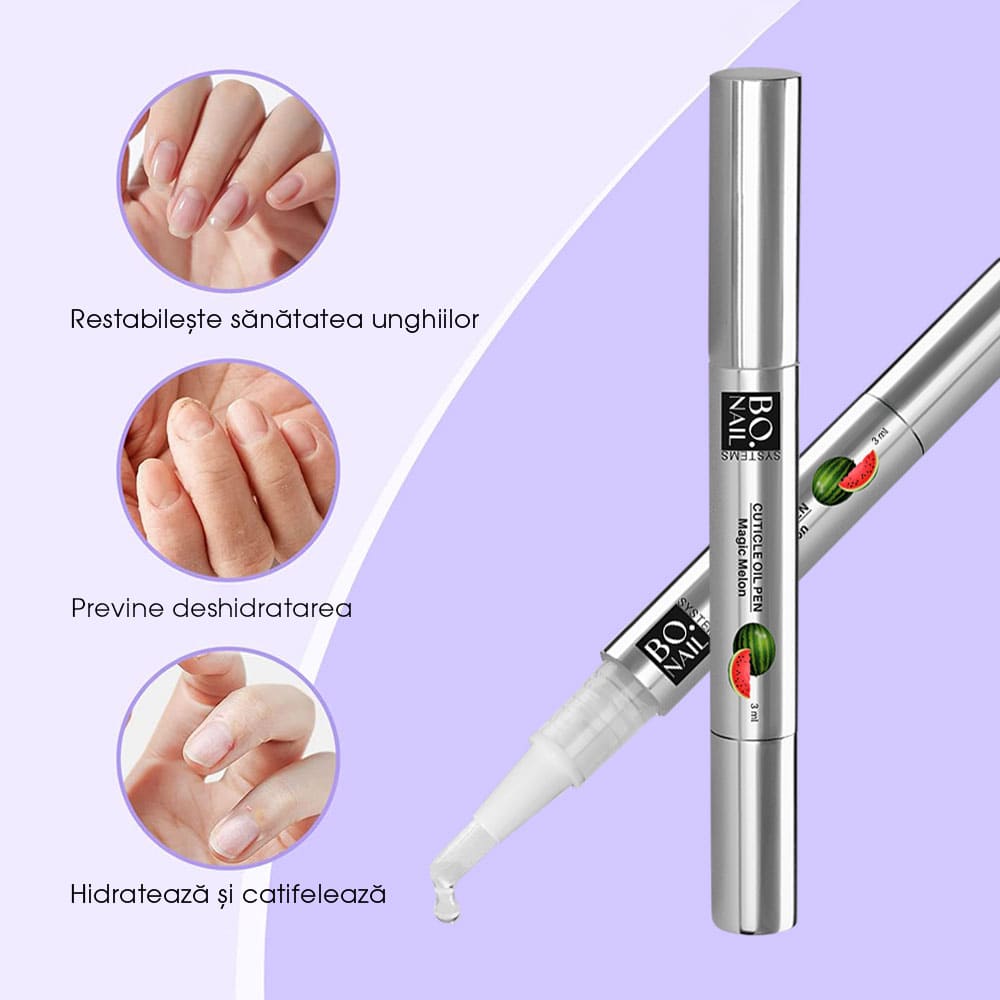 Ulei pentru Cuticule BO.NAIL Cuticle Oil Pen - Magic Melon