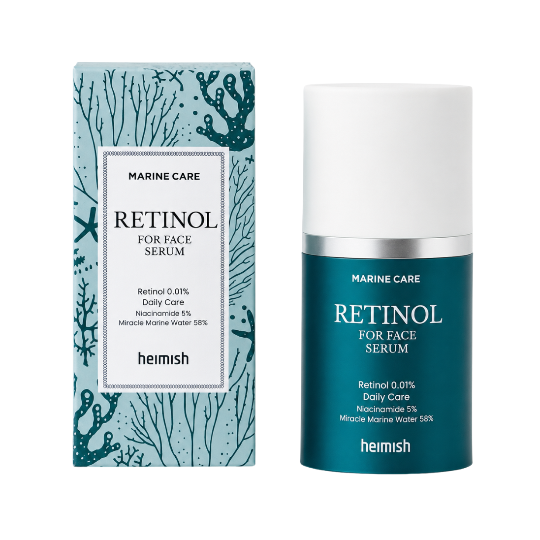 Ser cu Retinol Heimish Marine Care Retinol for Face Serum