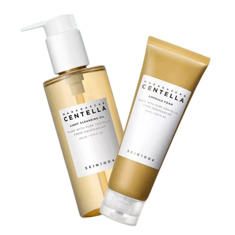Set pentru dublă curățare a tenului SKIN1004 Madagascar Centella Double Cleansing Duo