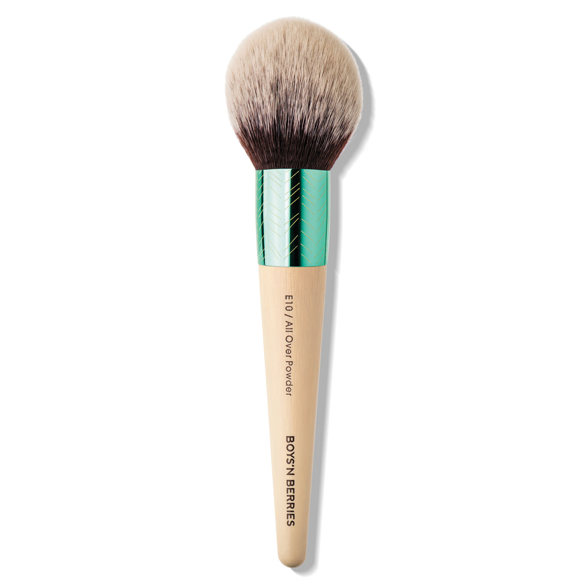 Pensula Profesionala Machiaj Boys`n Berries E10 Evergreen All Over Powder